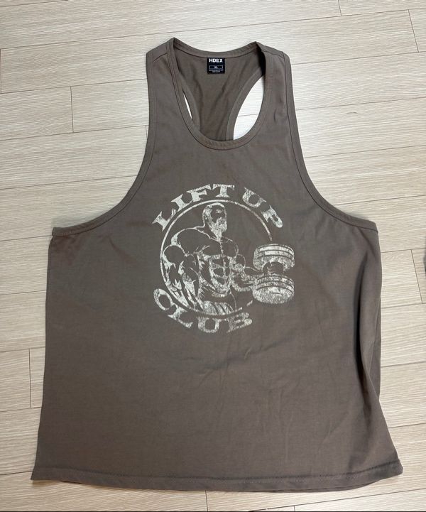 MUSINSA公式 | HDEX Lift Up Sleeveless (Taupe)