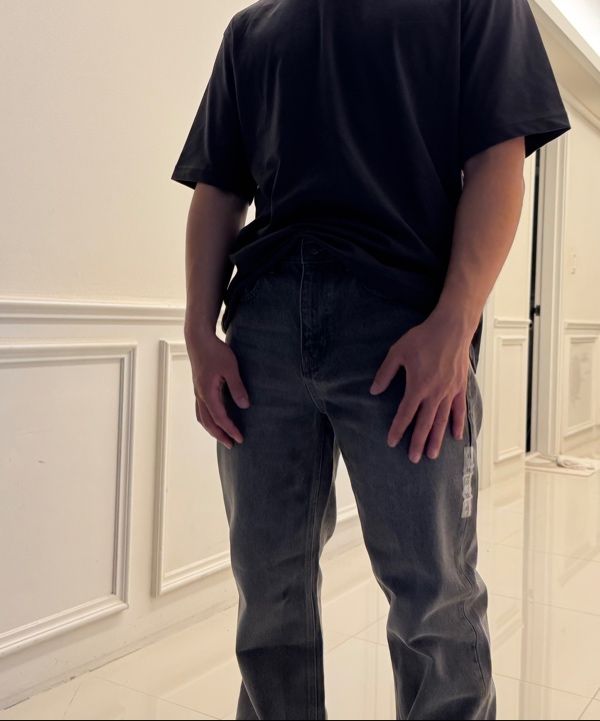 MUSINSA | MUSINSA STANDARD Common Brush Straight Denim Pants