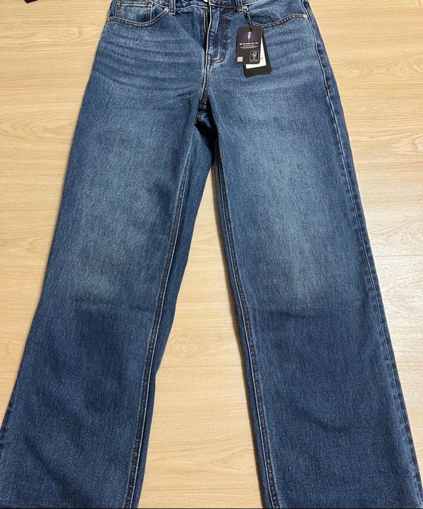 ★MUSINSA STANDARD★ Common Brush Wide Denim Pants Gray MMEN MUSINSA | MUSINSA STANDARD Common Brush Wide Denim Pants [Gray]