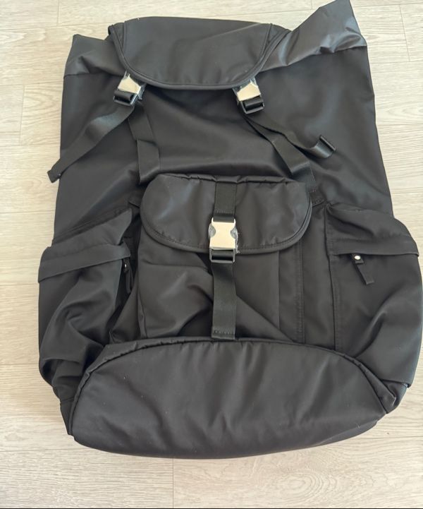 MUSINSA公式 | MUSINSA STANDARD ナイロンフラップカーゴバックパック