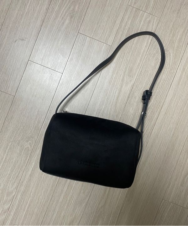 ★ANOETIC★ ANC SUEDE SARA BAG_BROWN MUSINSA | ANOETIC ANC SUEDE SARA BAG_BLACK