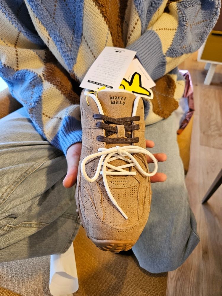 ★Wacky WiLLy★ Waki Low Sneakers Camel MUSINSA | WACKY WILLY Kitte Sneakers Camel