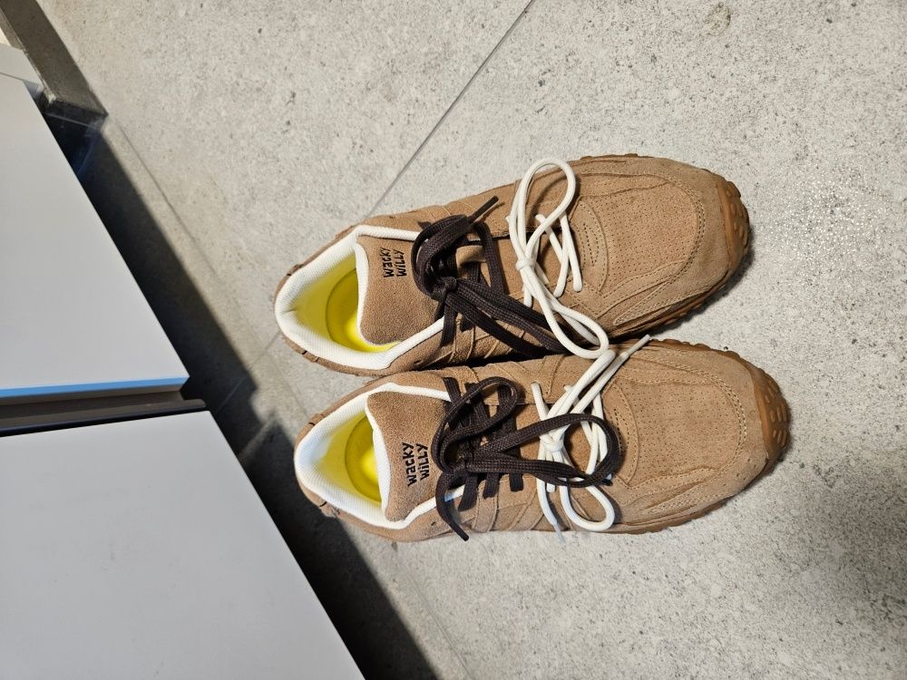 WACKY WILLY Kitte Sneakers Camel スニーカー WACKY WILLY Kitte Sneakers Camel スニーカー - メルカリ