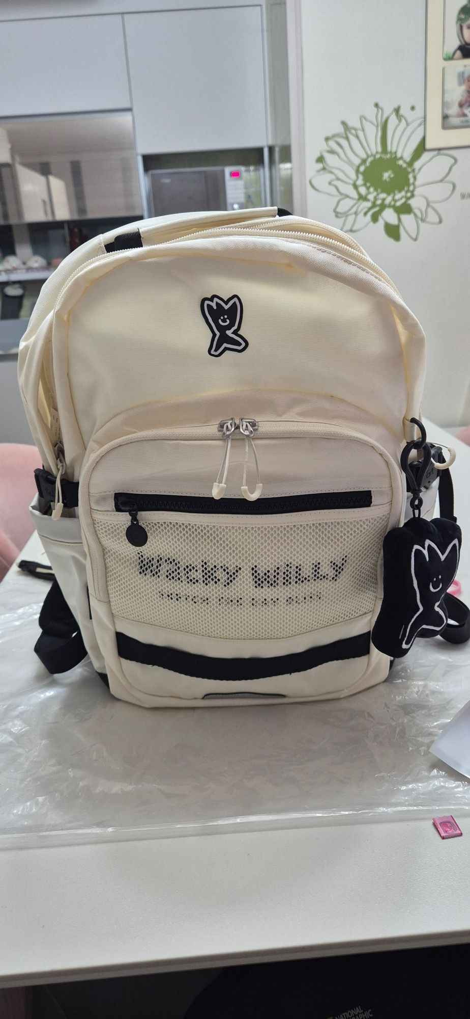 MUSINSA | WACKY WILLY Flight 25L Backpack Black
