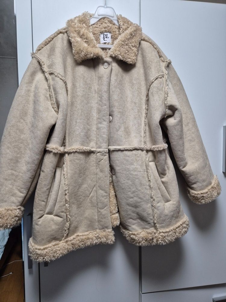 PLACESTUDIO ♥ Fur Line Detail Suede Half Mustang MUSINSA | PLACE STUDIO Fur Line Detail Overfit Suede Half