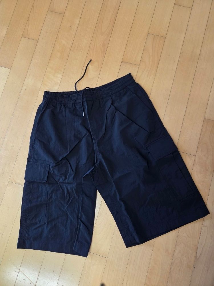 ★MUSINSA STANDARD★ Nylon Cargo Banding Bermuda Pants Grayi MUSINSA | MUSINSA STANDARD Nylon Cargo Banding Bermuda Pants