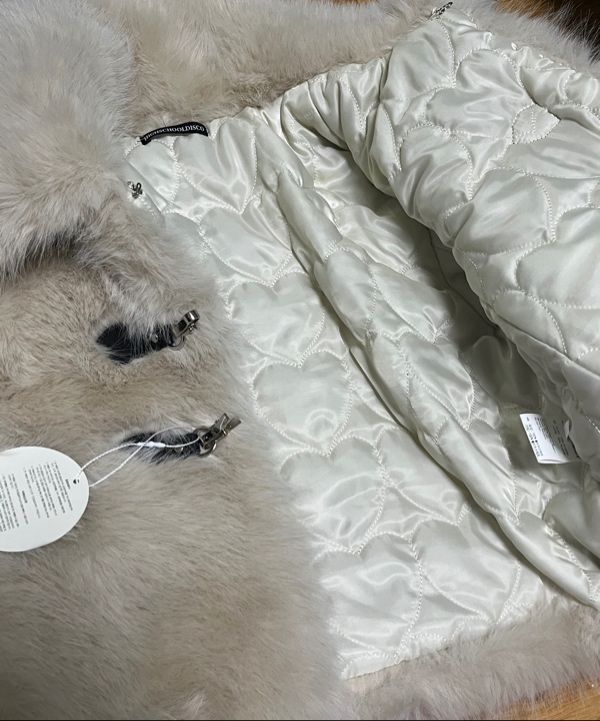 MUSINSA公式 | HIGH SCHOOL DISCO バックルロングヘアファージャケット