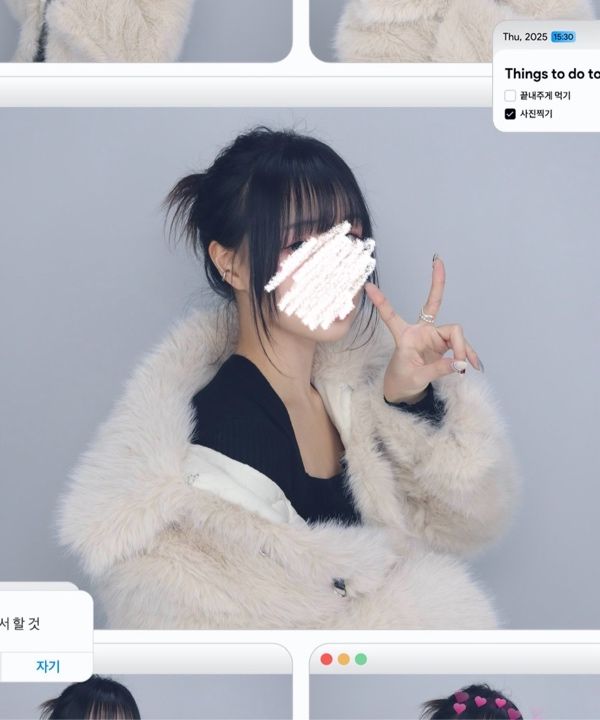 MUSINSA公式 | HIGH SCHOOL DISCO バックルロングヘアファージャケット