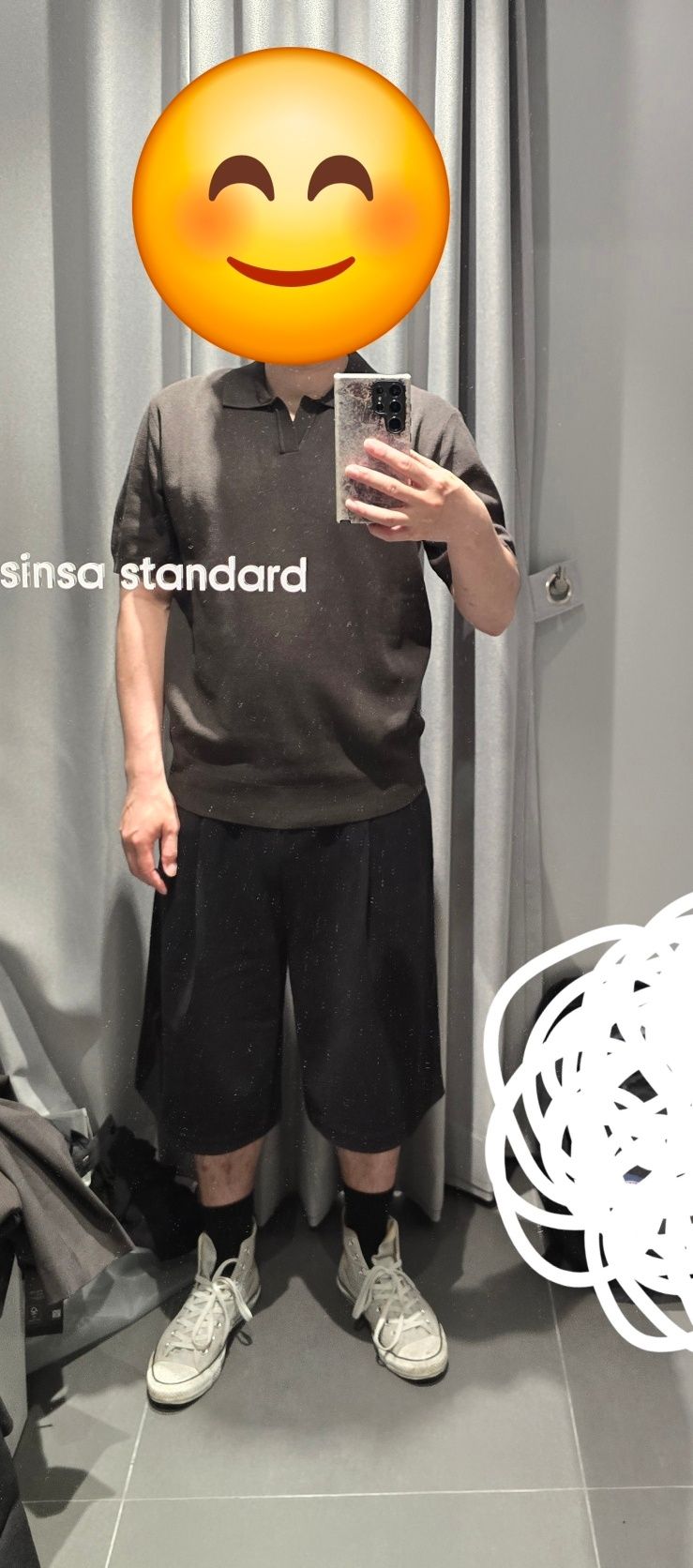 MUSINSA | MUSINSA STANDARD [Cool Standard] One Tuck Bermuda