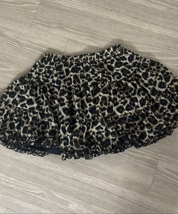 ★ROUGHNECK★ Leopard Tutu Skirt 4-4-11-01 MUSINSA公式 | ROUGHNECK Leopard Tutu Skirt