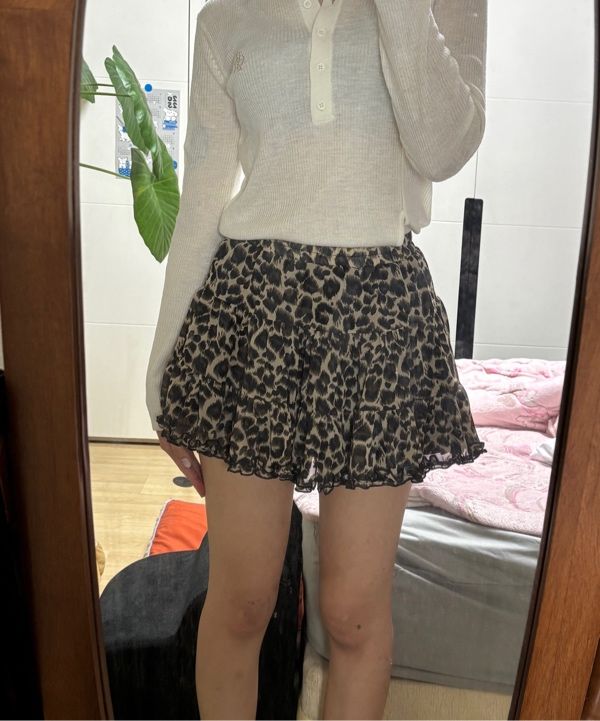 ★ROUGHNECK★ Leopard Tutu Skirt 4-4-11-01 MUSINSA | ROUGHNECK Leopard Tutu Skirt