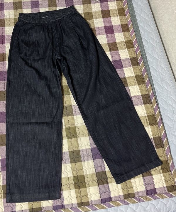 MUSINSA | MUSINSA STANDARD Linen-like one-tuck wide banding