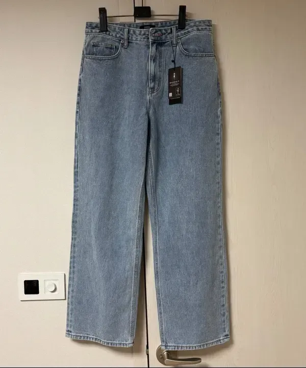 ★MUSINSA STANDARD★ Linen-like one-tuck wide banding denim MUSINSA | MUSINSA STANDARD Linen-like one-tuck wide banding