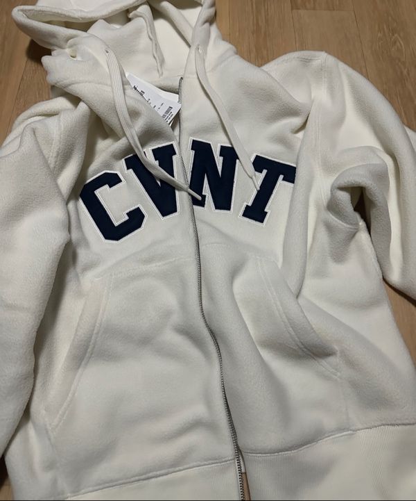 MUSINSA公式 | COVERNAT CVNT フリースオーバーサイズフードパーカー