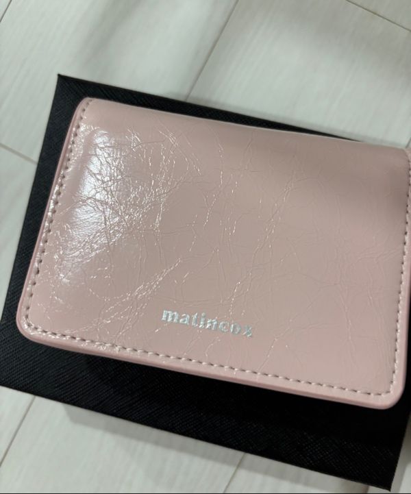 MUSINSA公式 | MATINCOX Auris Card Wallet - Chocolate