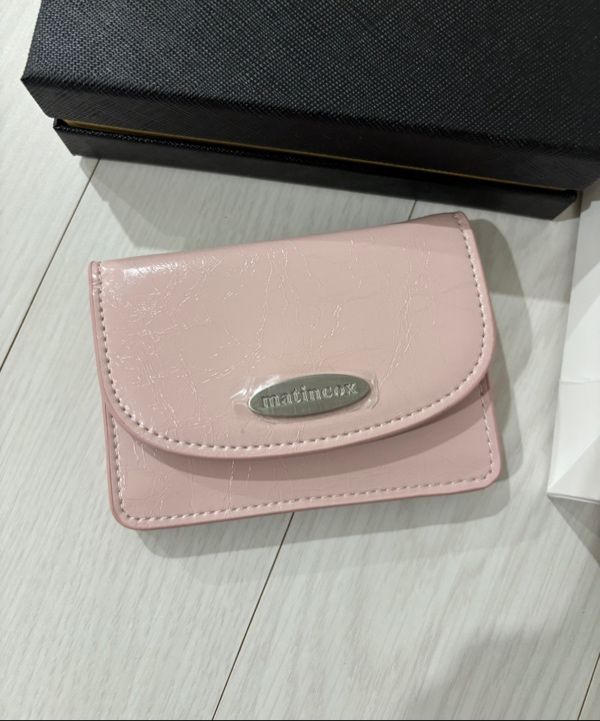 MUSINSA公式 | MATINCOX Auris Card Wallet - Chocolate