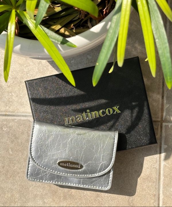 ☆martincox☆ Auris Card Wallet Chocolate GW-1 Auris Card W MUSINSA公式 | MATINCOX Auris Card Wallet - Black