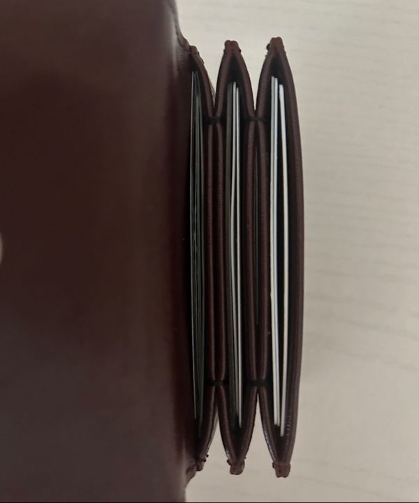 折りたたみ財布 MATINCOX Auris Card Wallet Chocolate GW-1 Auris Card Wallet MUSINSA公式 | MATINCOX Auris Card Wallet - Chocolate