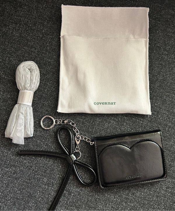 MUSINSA公式 | COVERNAT WOMAN Clover Heart Keyring Card