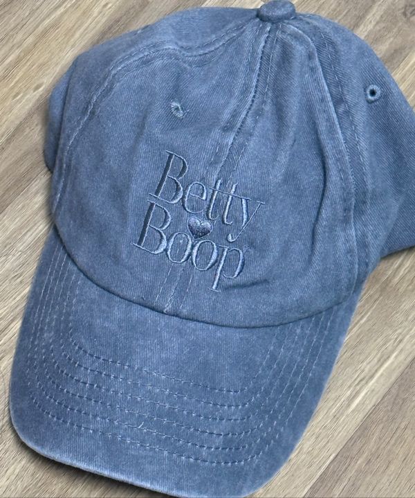 キャップ [ULKIN CANVAS x BettyBoop] Pigment Washing Logo Ball Cap MUSINSA | ULKIN CANVAS Betty Boop Pigment Washing Logo Ball