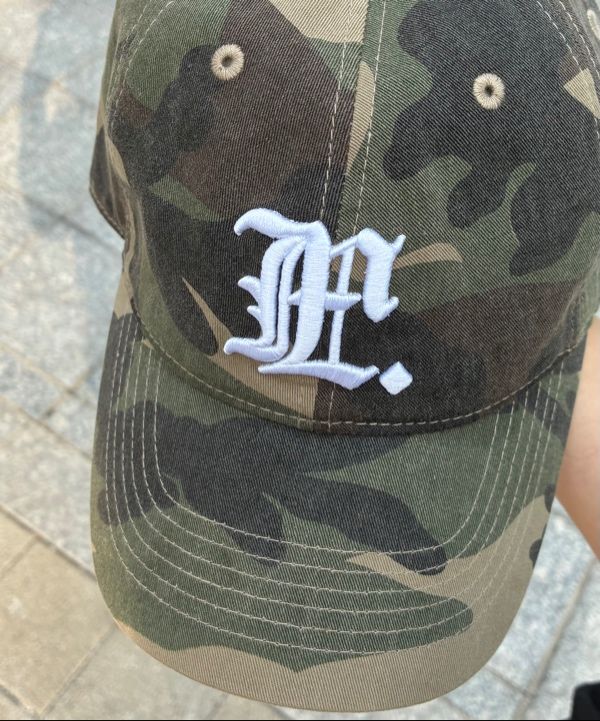 MUSINSA | LMC GOTHIC 6PANEL CAP camo