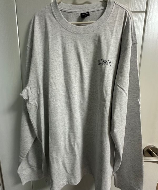 2025SS★LMC★大人気 DOODLE GLOBE LONG SLV TEE 長袖TシャツBK MUSINSA | LMC DOODLE GLOBE LONG SLV TEE light heather gray