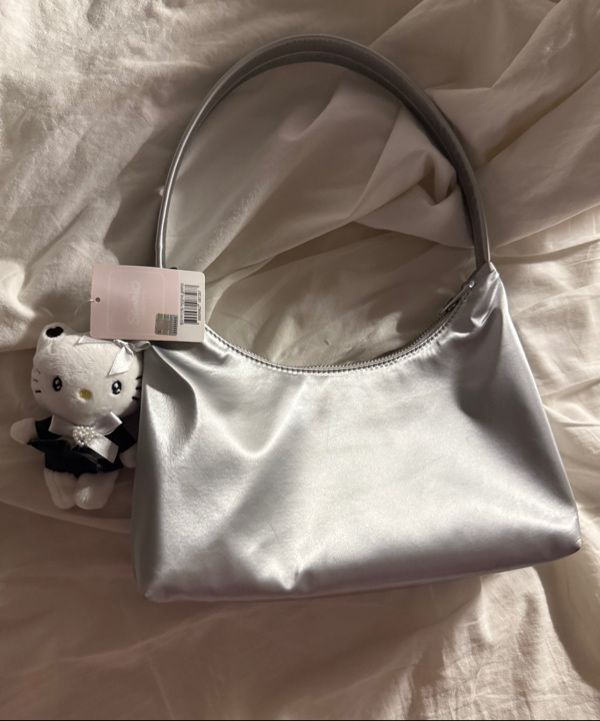 MUSINSA STANDARD WOMAN ■ Women's Shiny Hobo Bag MUSINSA | MUSINSA STANDARD WOMAN Women's Shiny Hobo Bag [Pink]