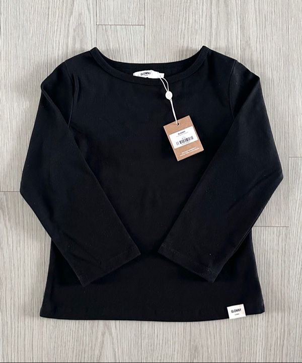◆GLOWNY◆ 34 G COMFORT V TEE BLACK GY24CLBLS003BK MUSINSA | GLOWNY 3/4 G COMFORT TEE (BLACK)