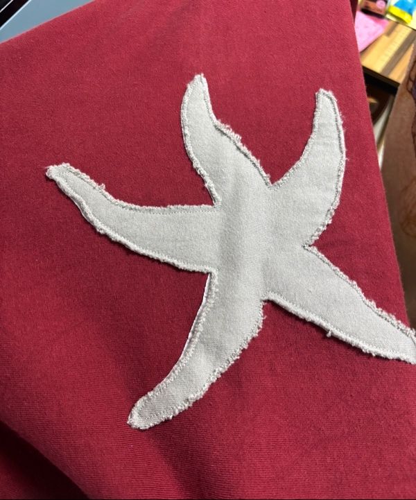 MUSINSA | THE COLDEST MOMENT TCM vintage starfish hoodie (red)