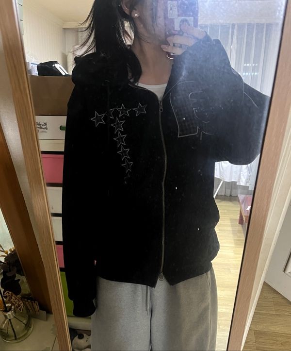 MUSINSA公式 | THE COLDEST MOMENT TCM at hooded zip-up (black)