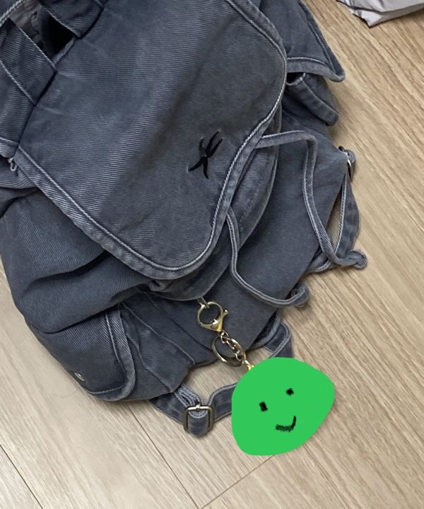 MUSINSA公式 | THE COLDEST MOMENT TCM starfish denim backpack