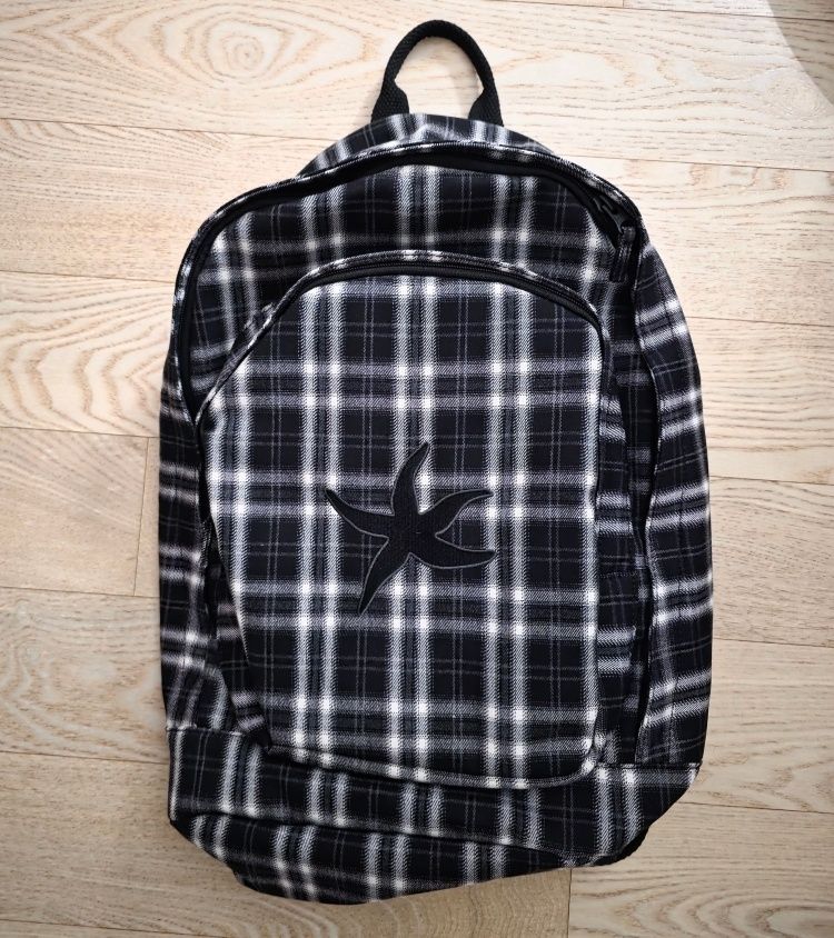 【THE COLDEST MOMENT】★兼用★スターフィッシュバックパック MUSINSA | THE COLDEST MOMENT TCM starfish check backpack (black)