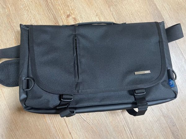 MUSINSA | PEEPS Movement Messenger Bag Black
