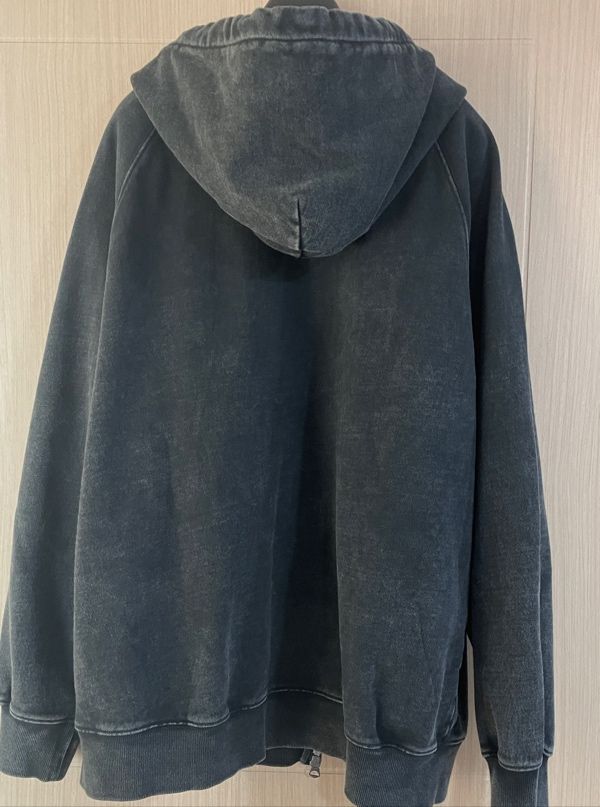★Wacky WiLLy★ Waki Big Applique Washing Hoodie Blue MUSINSA | WACKY WILLY Waki Big Applique Washing Hoodie Beige