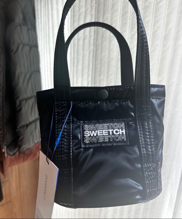 MUSINSA | SWEETCH TOTE BRIEF 001 XS Glossy Black