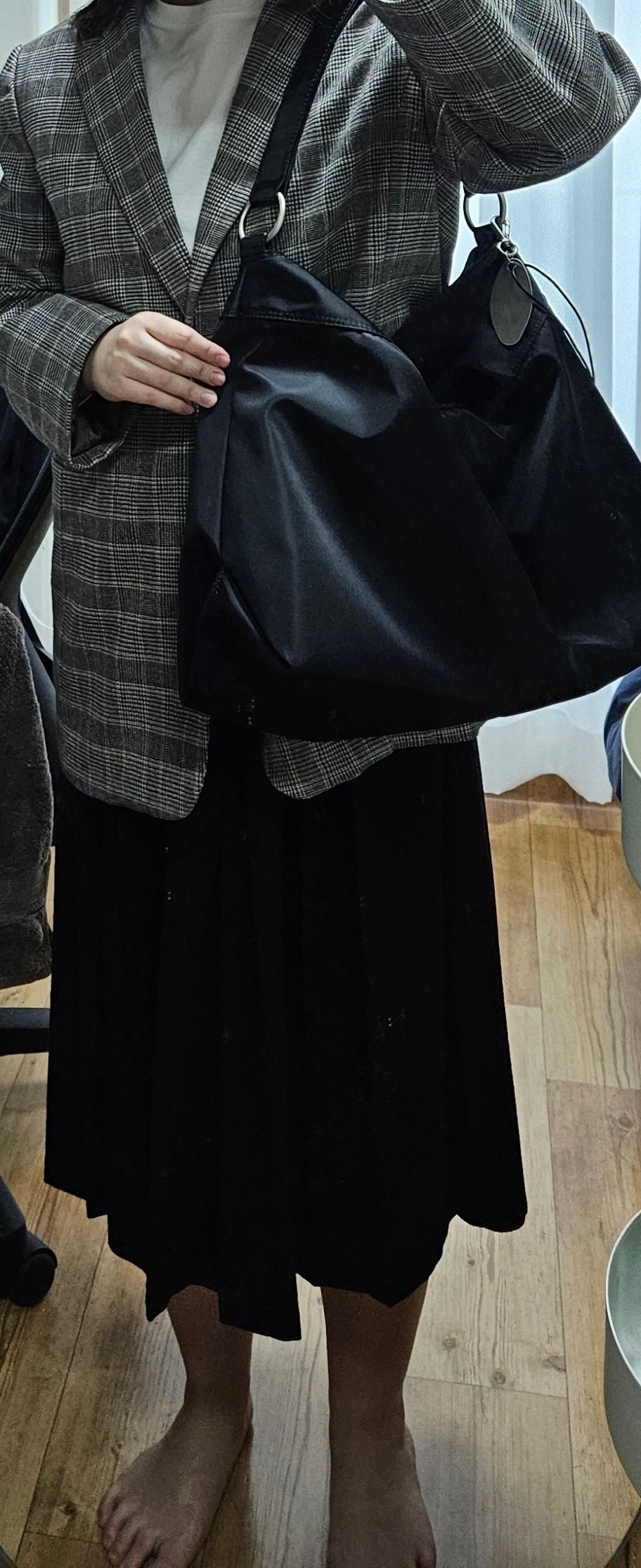 ☆HAH ARCHIVE☆ With Sea Contour Shoulder Bag Nylon Black co MUSINSA | HAH ARCHIVE [Haesu Collaboration] Contour Shoulder