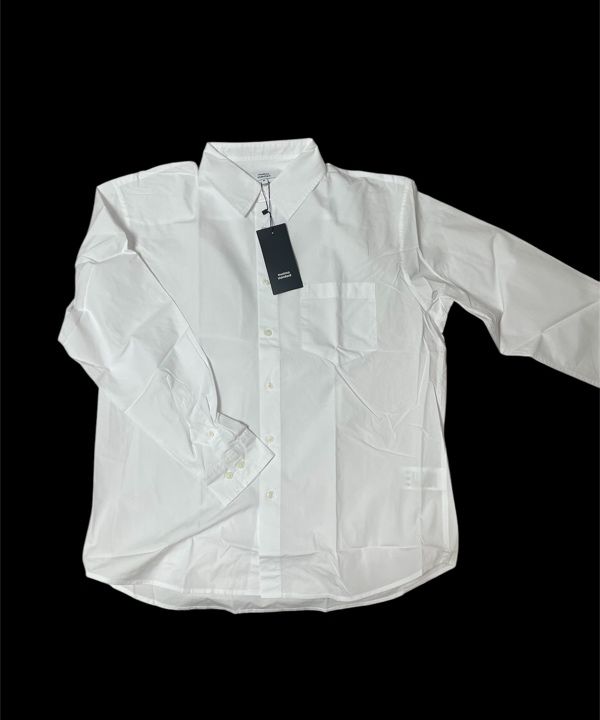 ★MUSINSA STANDARD★ Relaxed soft poplin shirt light beige M MUSINSA | MUSINSA STANDARD Relaxed Soft Poplin Shirt [Light
