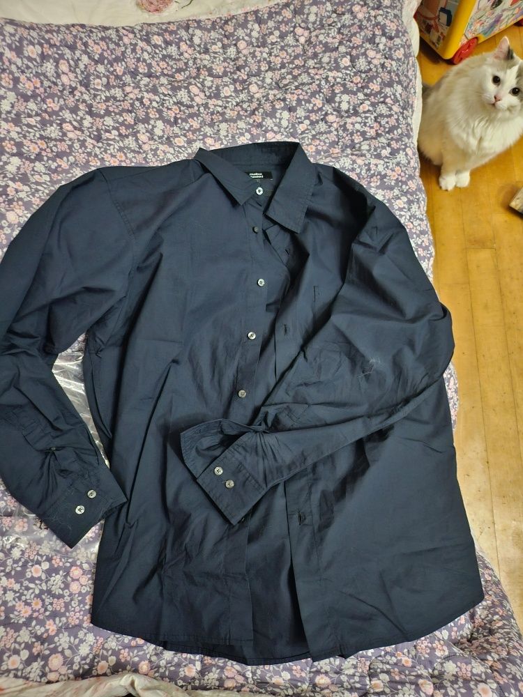 MUSINSA | MUSINSA STANDARD Relaxed Soft Poplin Shirt [Black]