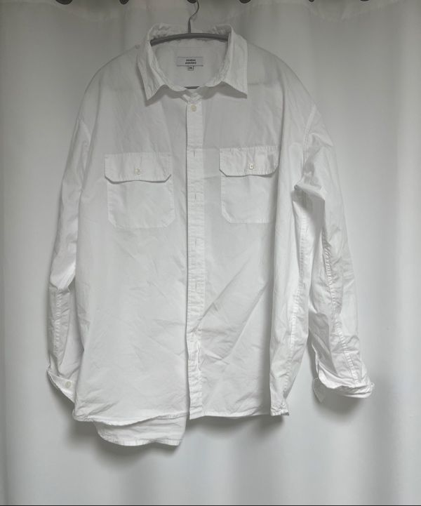 ★MUSINSA STANDARD★ Relaxed Soft Poplin Officer Shirt Navy MUSINSA | MUSINSA STANDARD Relaxed Soft Poplin Officer Shirt