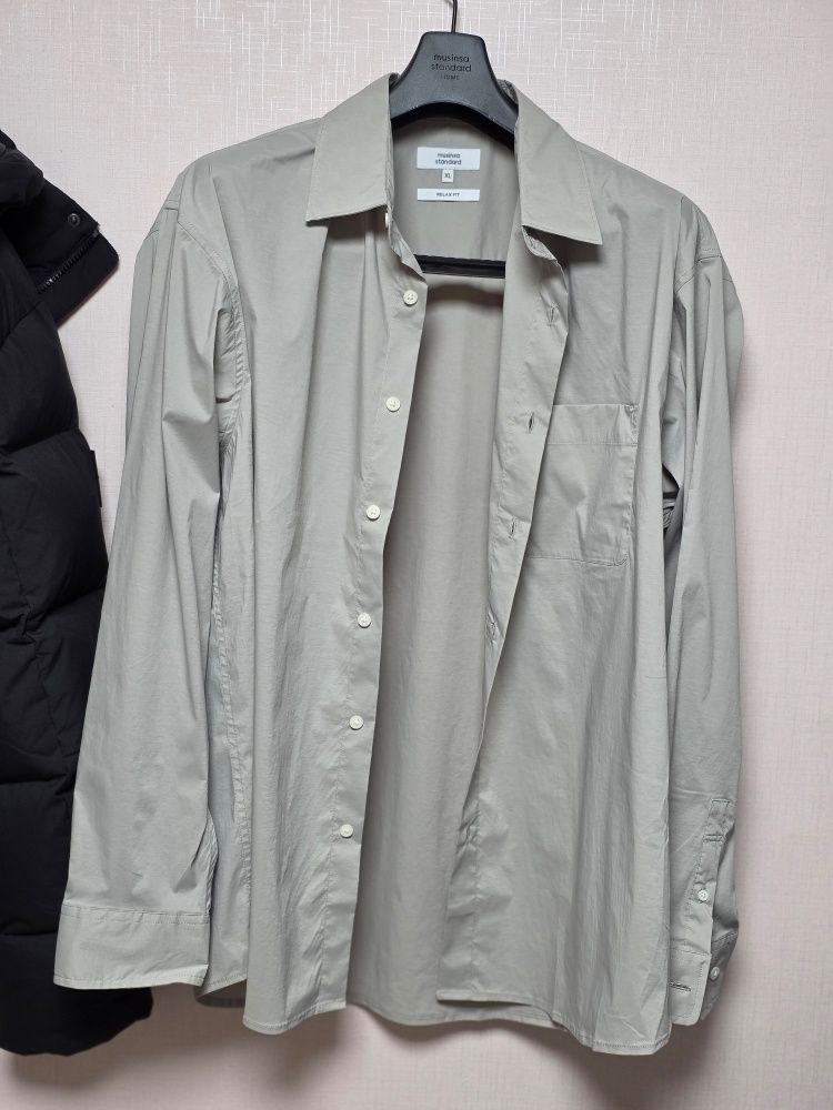 ★MUSINSA STANDARD★ Cool Standard Relaxed Nylon Shirt Navy MUSINSA | MUSINSA STANDARD Relaxed lightweight nylon shirt