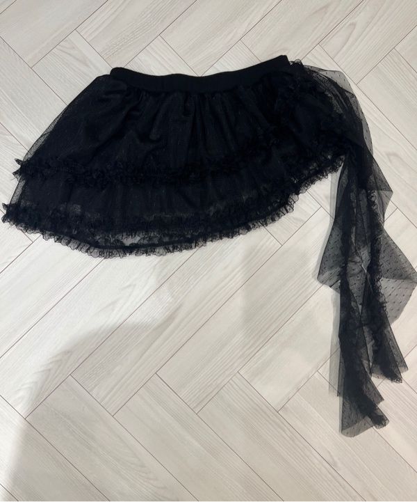 ◎ROSEFRANTZ◎ Lace Layered Mini Skirt Black 5009725004 MUSINSA | ROSÉ FRANTZ Lace Layered Mini Skirt [Black]