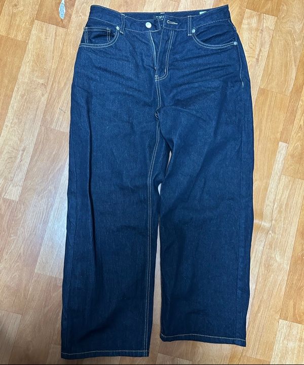 MUSINSA TOFFEE [Non-Fade] Origin Raw Denim Jeans (RAW INDIGO)