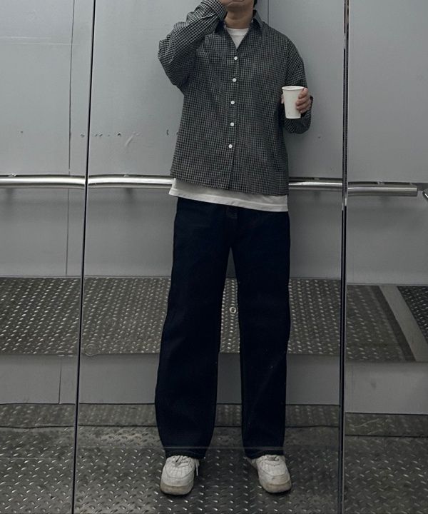 MUSINSA | TOFFEE [Non-Fade] Origin Raw Denim Jeans (RAW INDIGO)