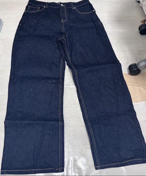 【MODERNIF】Stitch non-fade raw denim pants MUSINSA | TOFFEE [Non-Fade] Origin Raw Denim Jeans (RAW INDIGO)