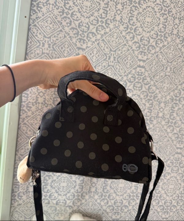 MUSINSA | ENZO BLUES Dot Small Hand Bag (Red)