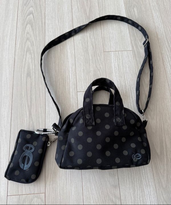 早期完売★ENZO BLUES★Dot Small Handbag★日本未入荷★大人気 MUSINSA | ENZO BLUES Dot Small Hand Bag (Black)