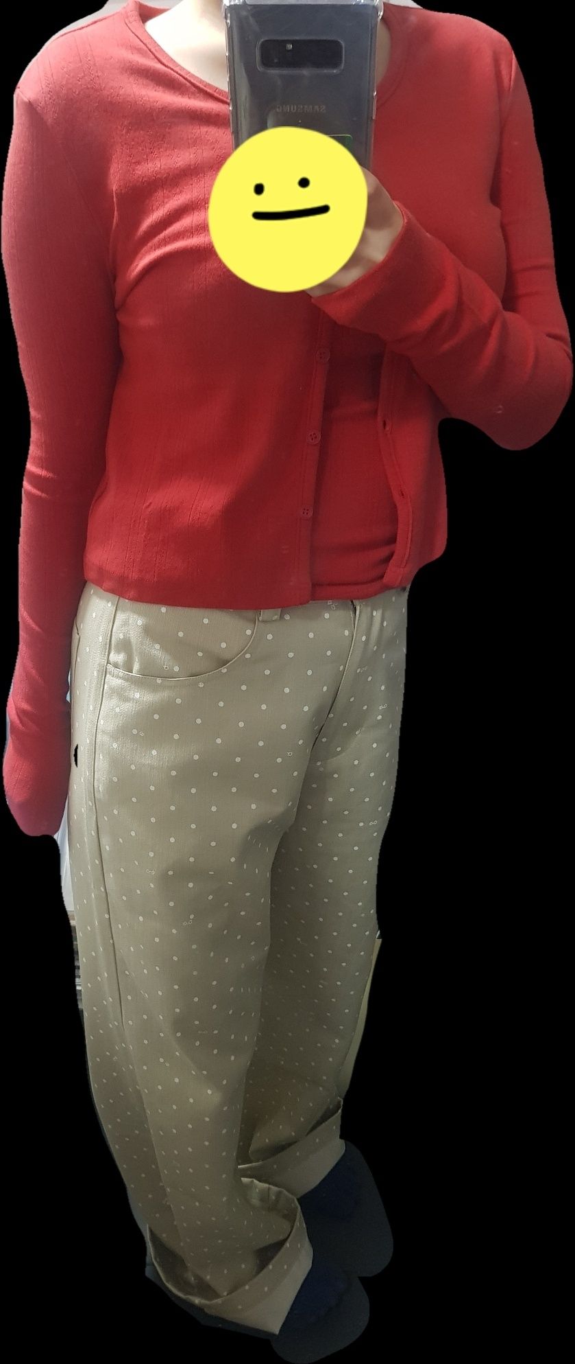 ENZO BLUES ♥ Dot cotton wide pants /追跡付 ENZO BLUES】Dot cotton wide pants ☆韓国人気☆追跡付