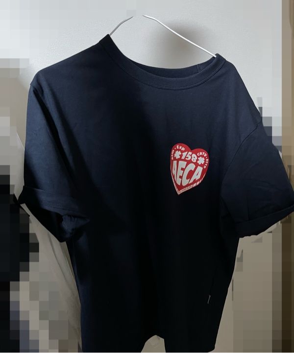 【韓国AECA WHITE エイカホワイト】AECA LOVE HALF SLEEVE 에이카화이트 | AECA LOVE HALF SLEEVE-TOP
