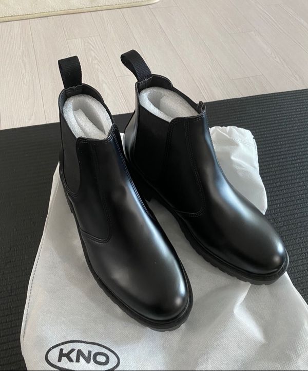 MUSINSA公式 | THENOPI エタン 7cm ヒールアップ チェルシーブーツ