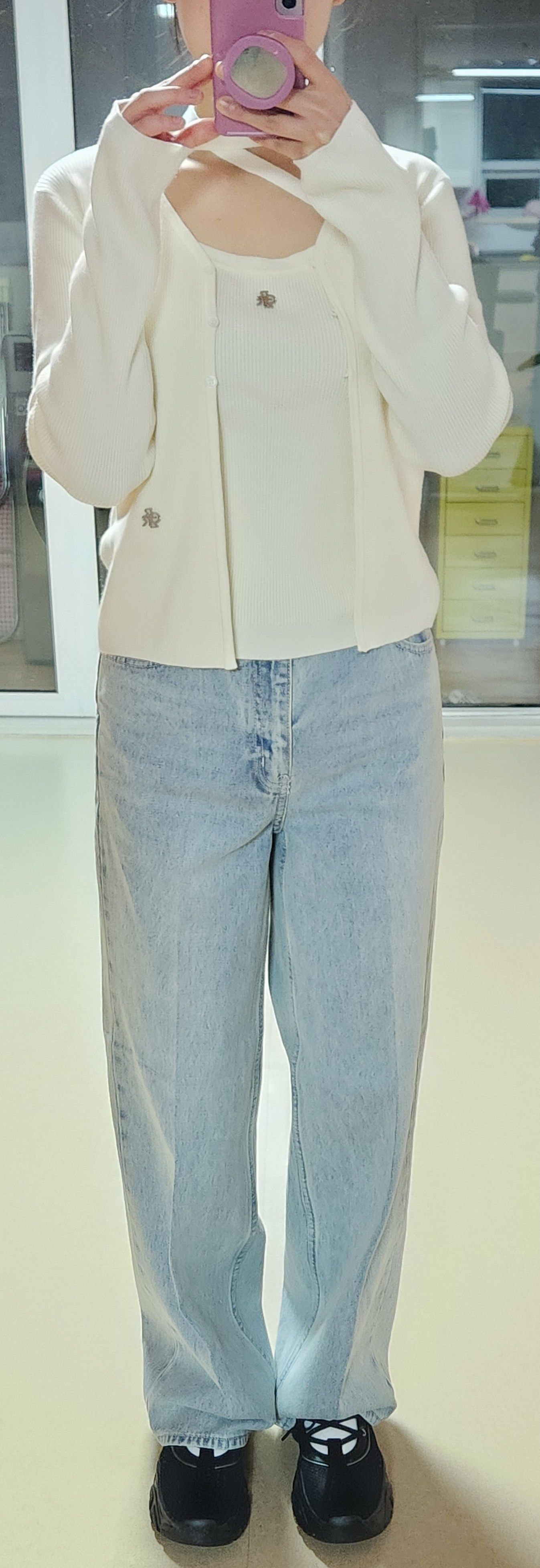 【CITYBREEZE】Two-Pocket Sailor Cardigan/Miyeon 着用 CITYBREEZE】Two-Pocket Sailor Cardigan/Miyeon 着用